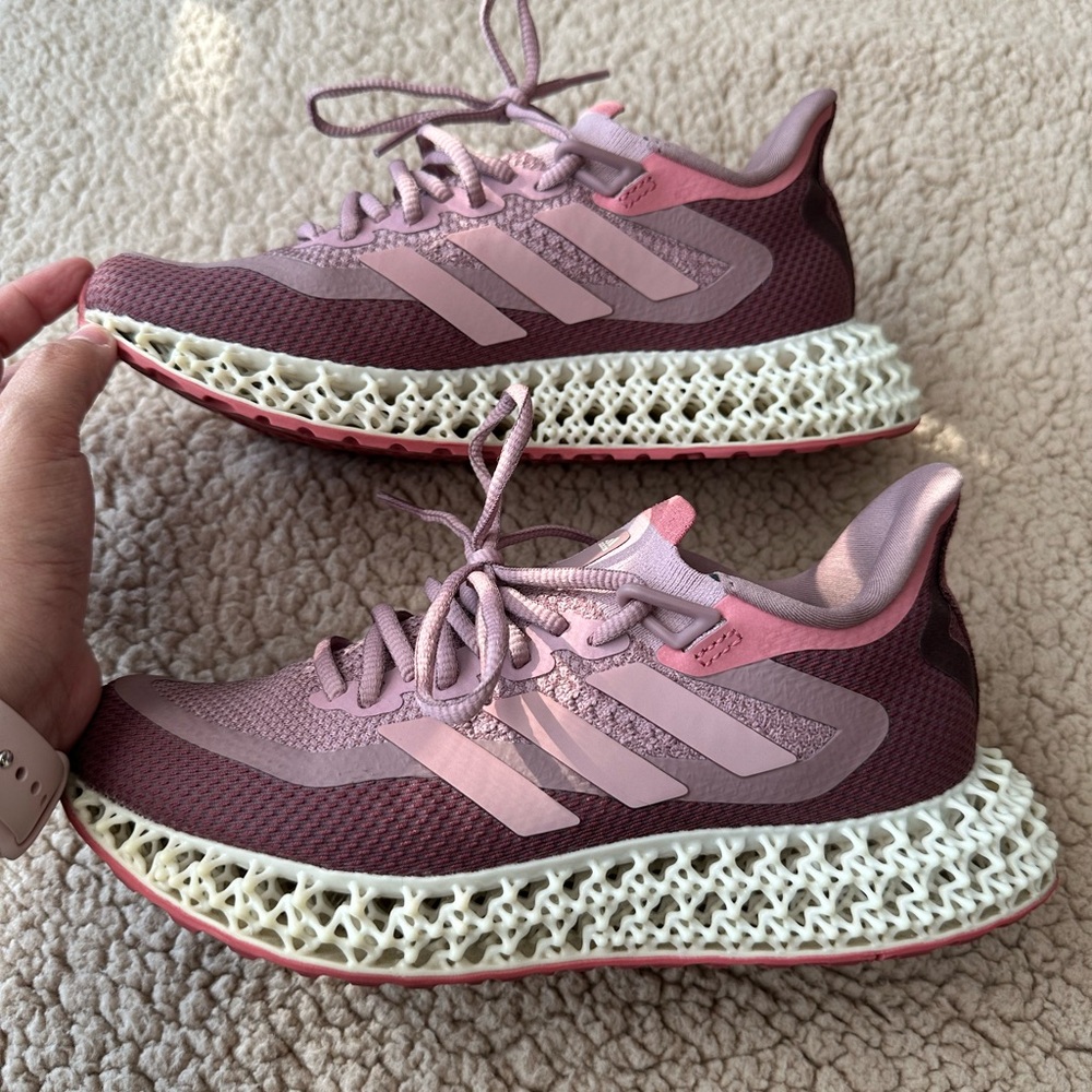 Adidas Ultraboost 4DFWD Women's Purple and Pink Athletic Shoes